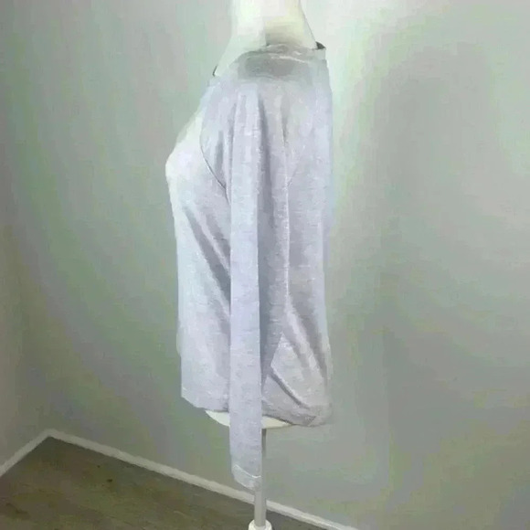 Loft Light Purple Long Sleeve Top Size Small - Picture 3 of 9